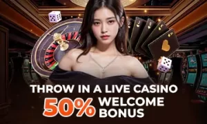 50% deposit